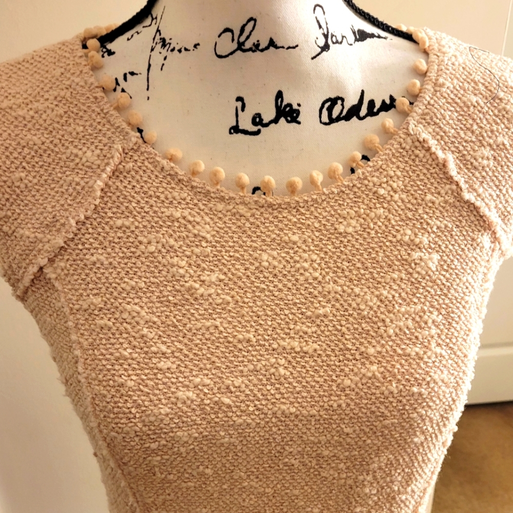 VENUS ~ Soft Pink/Mauve Sheath Dress